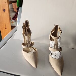 Sole Society Cream Women's Heels